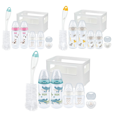 NUK FC+ 4 Bottle Crate Starter Set with Temperature Control